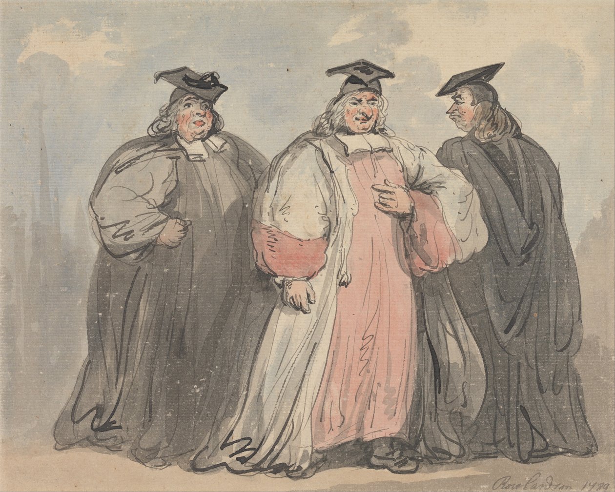 Három papi tudós alkotó: Thomas Rowlandson
