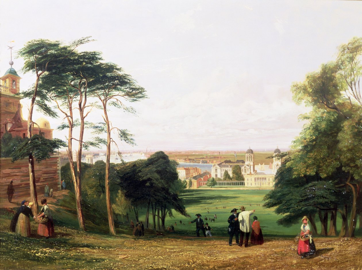 Greenwich, a Királyi Obszervatóriumból alkotó: Thomas Shotter Boys