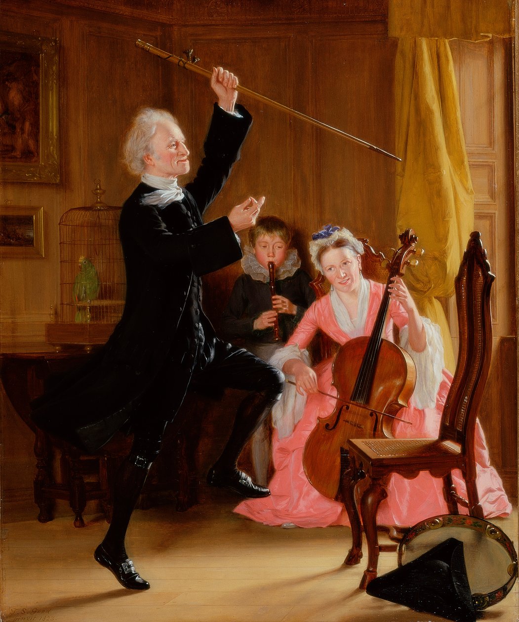 A zene ereje, 1823 alkotó: Thomas Sword Good