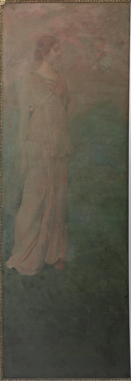 Klasszikus figura, 1898 alkotó: Thomas Wilmer Dewing