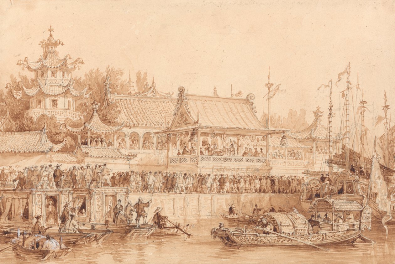 A Tien-Sin színháza alkotó: Thomas Allom