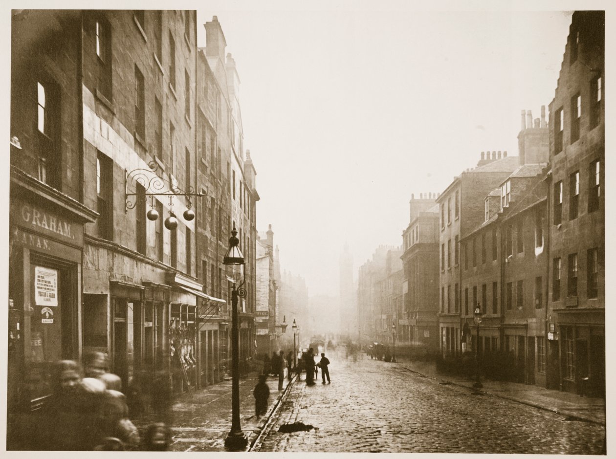 High Street, Glasgow, 1878 körül alkotó: Thomas Annan