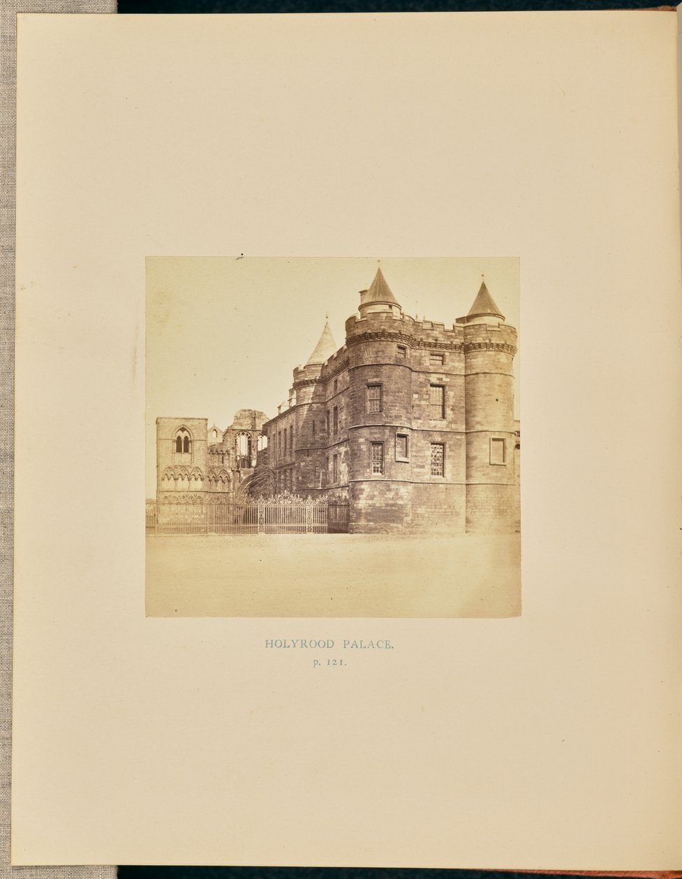 Holyrood Palace alkotó: Thomas Annan
