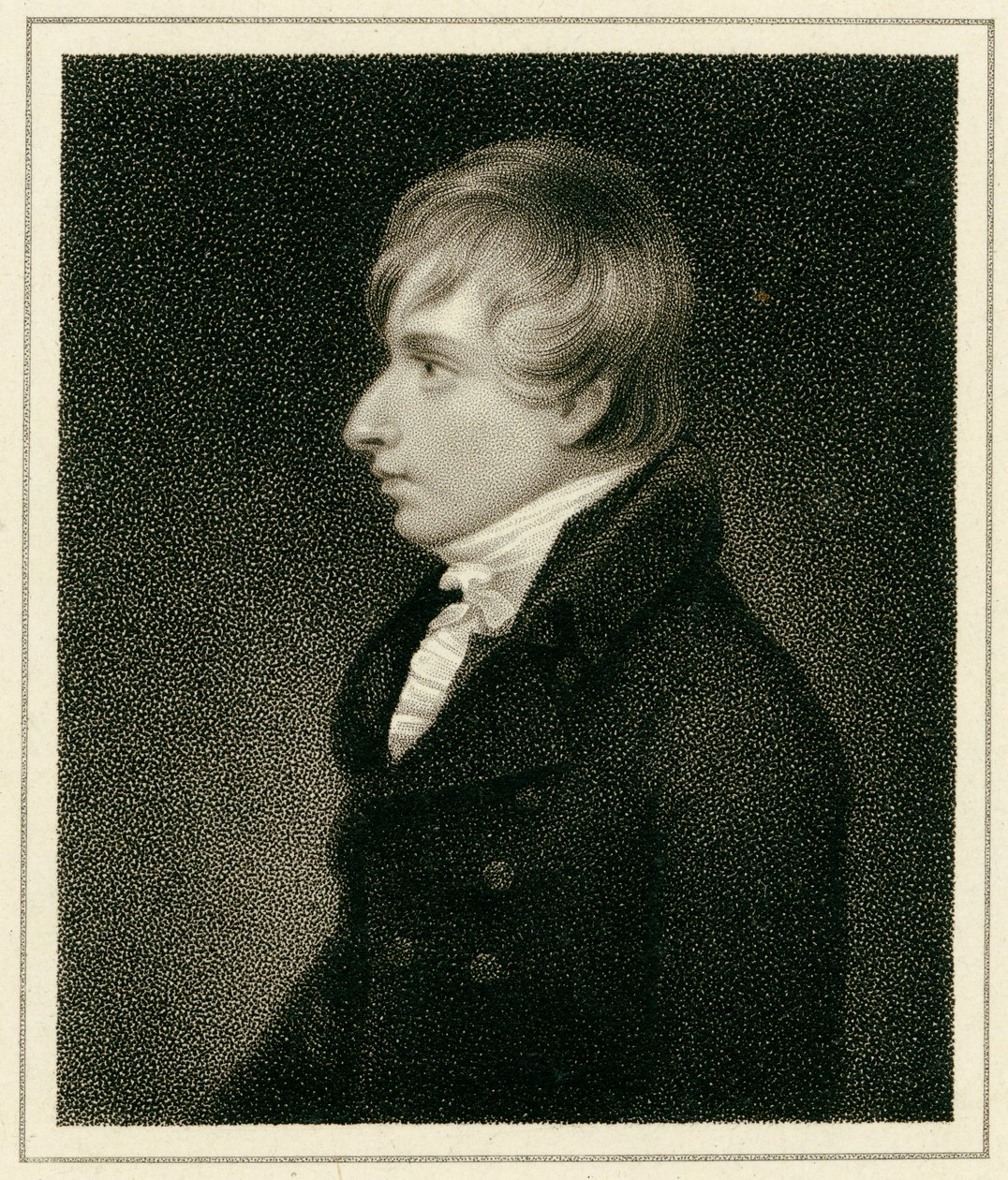 Henry Kirke White, 1805 körül alkotó: Thomas Barber