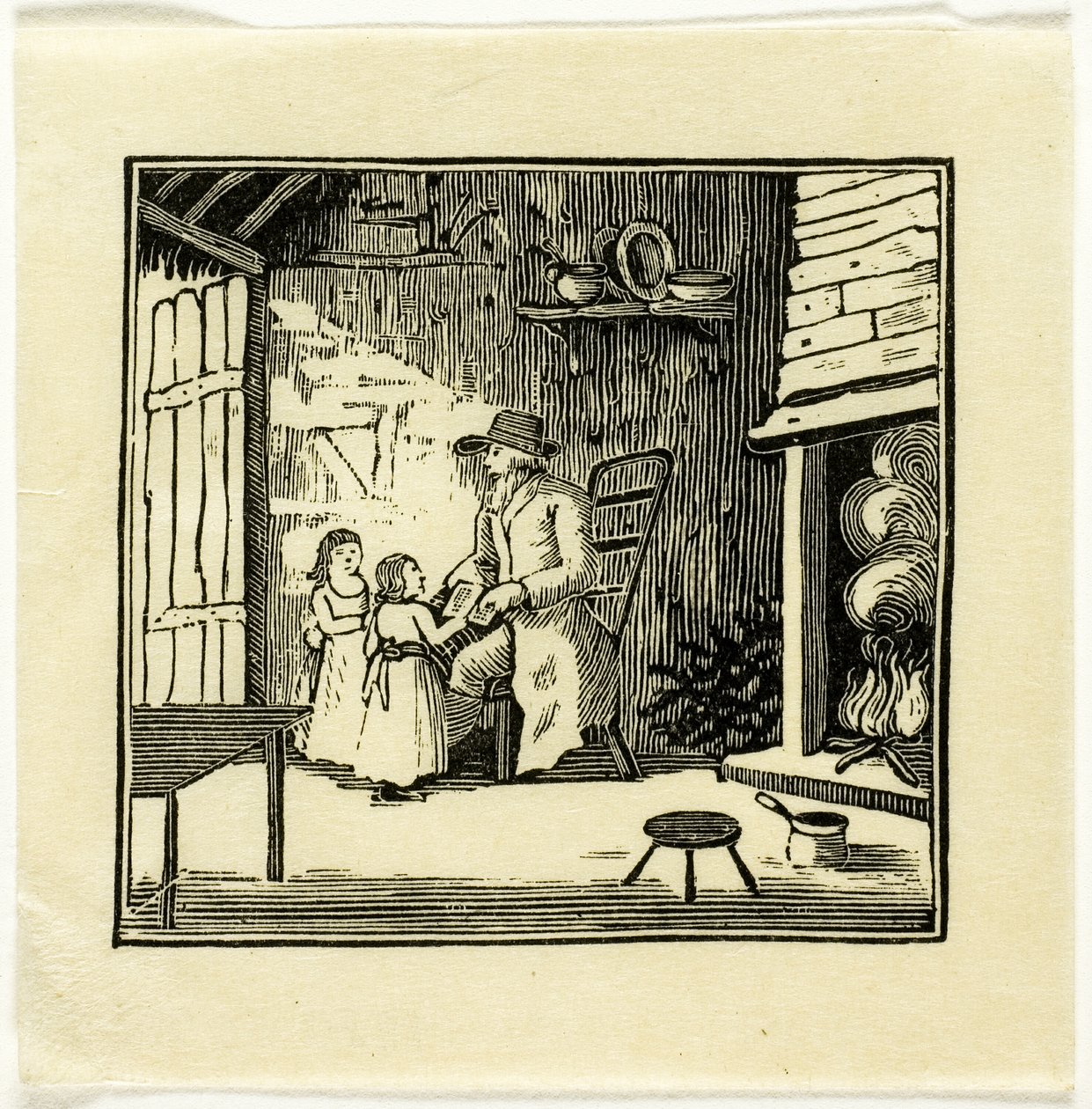 könyv illusztráció alkotó: Thomas Bewick