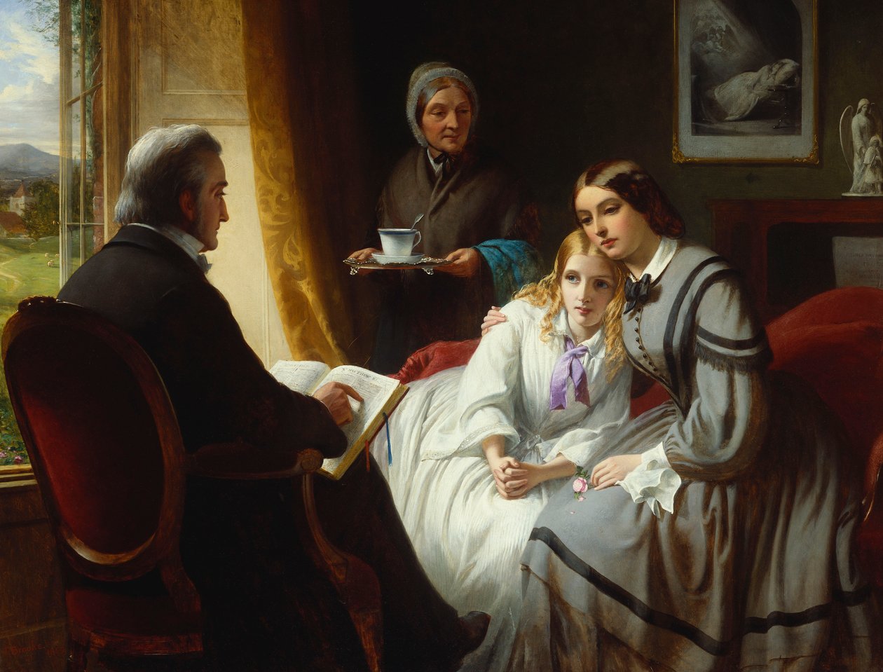 Vigasztalás, 1859 alkotó: Thomas Brooks