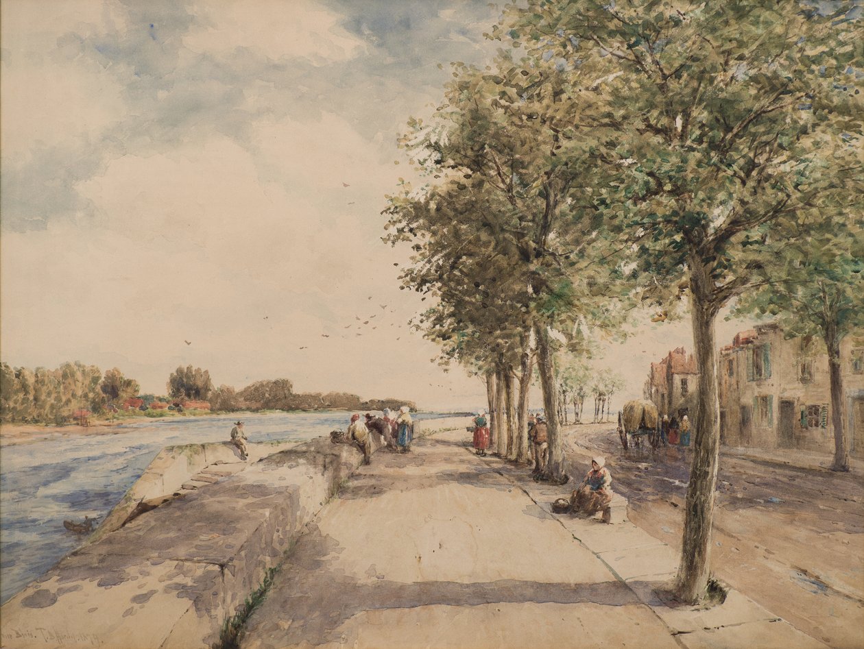 Blois közelében alkotó: Thomas Bush Hardy
