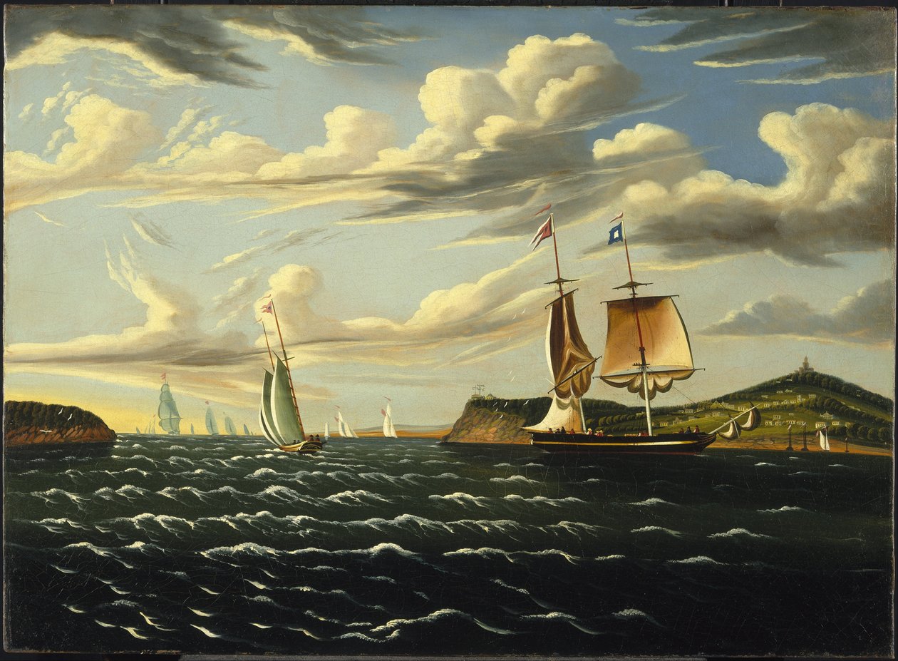 Staten Island és a Narrows alkotó: Thomas Chambers