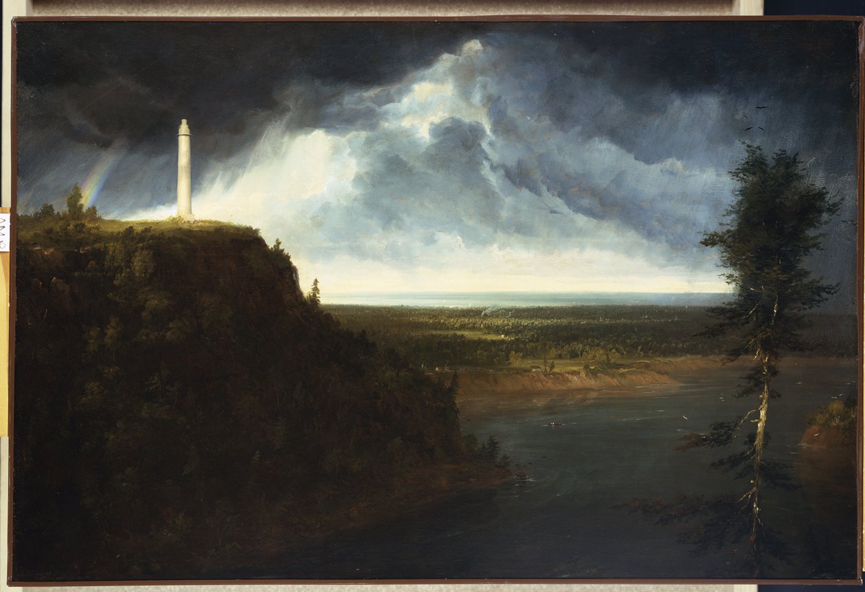 Brock emlékműve alkotó: Thomas Cole
