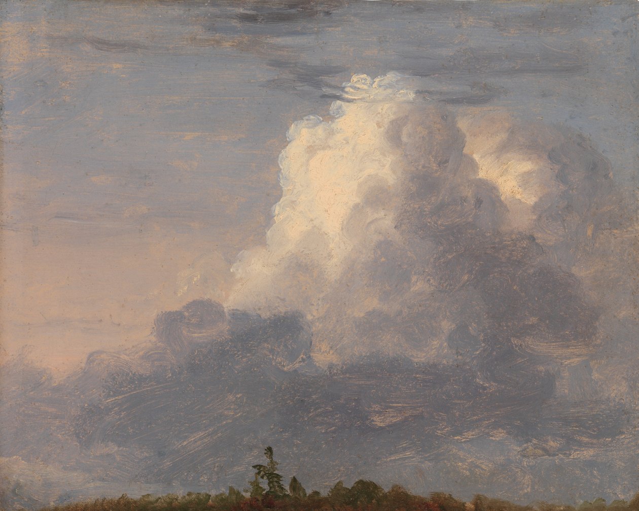 Felhők, kb. 1838. alkotó: Thomas Cole