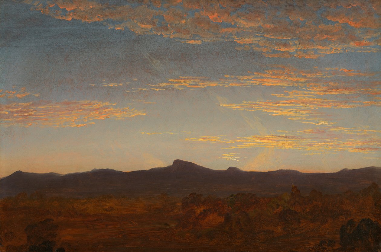 Tanulmány a Catskill Creek számára, c. 18441845. alkotó: Thomas Cole