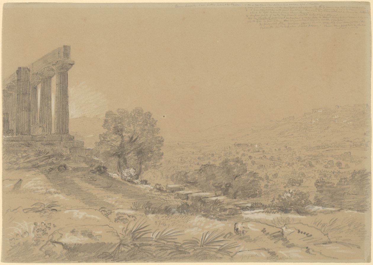 Juno temploma, Agrigento alkotó: Thomas Cole