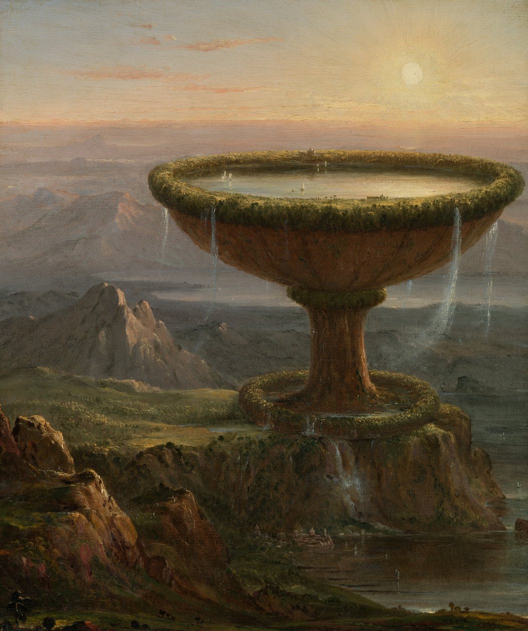 A Titán Serlege, 1833. alkotó: Thomas Cole