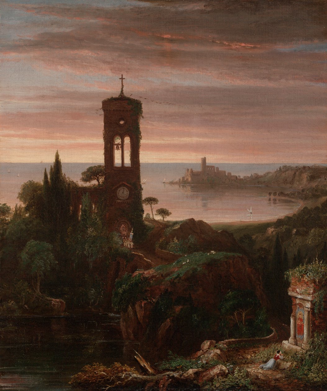 A vesperás himnusz alkotó: Thomas Cole