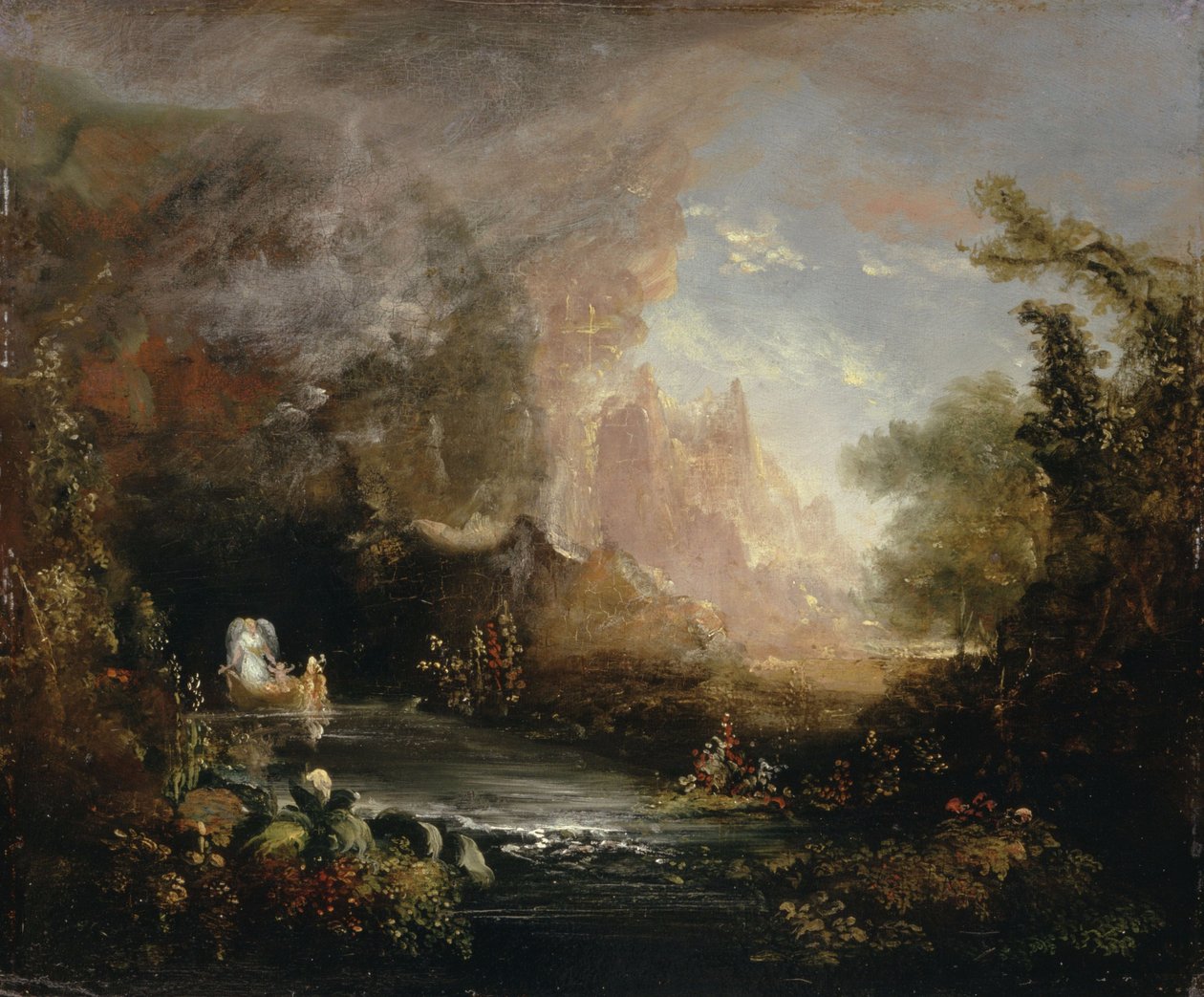 Az élet útja: (tanulmány) alkotó: Thomas Cole