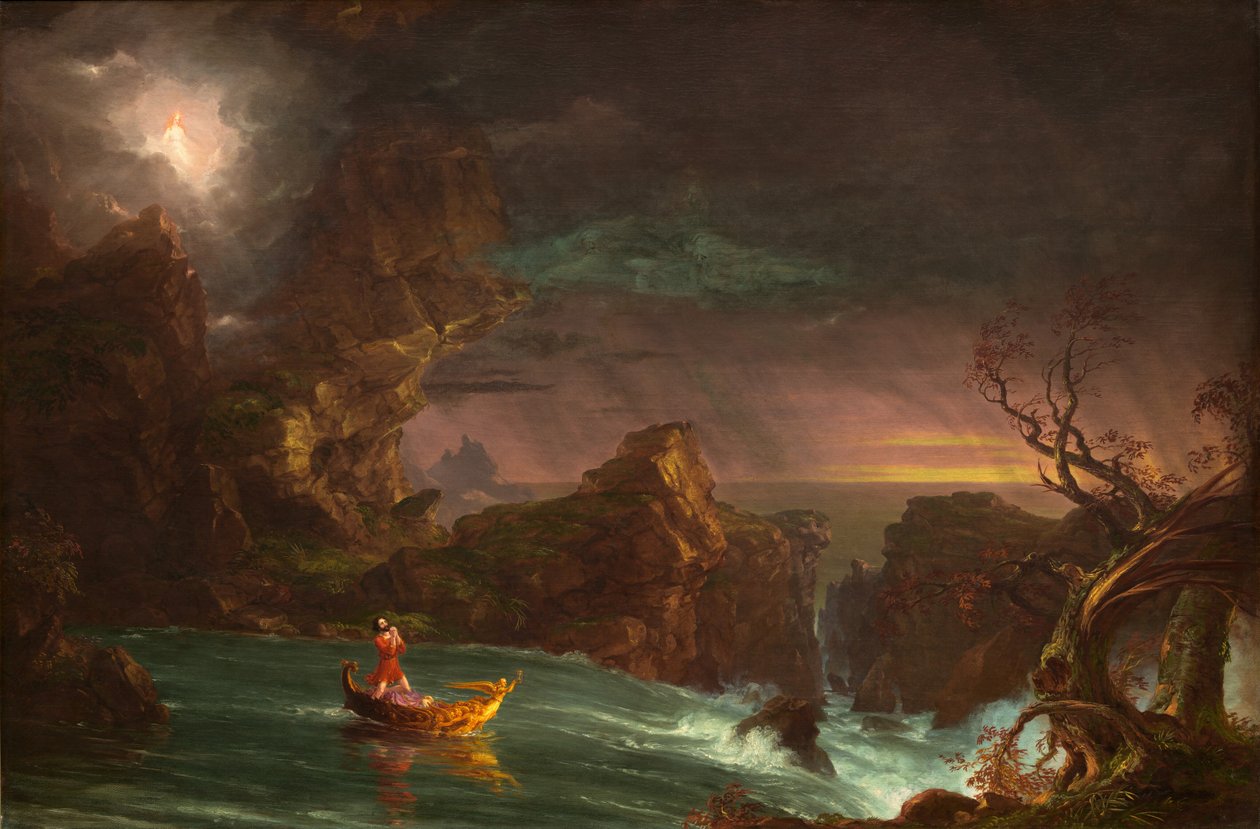 Az életút: Férfiasság alkotó: Thomas Cole