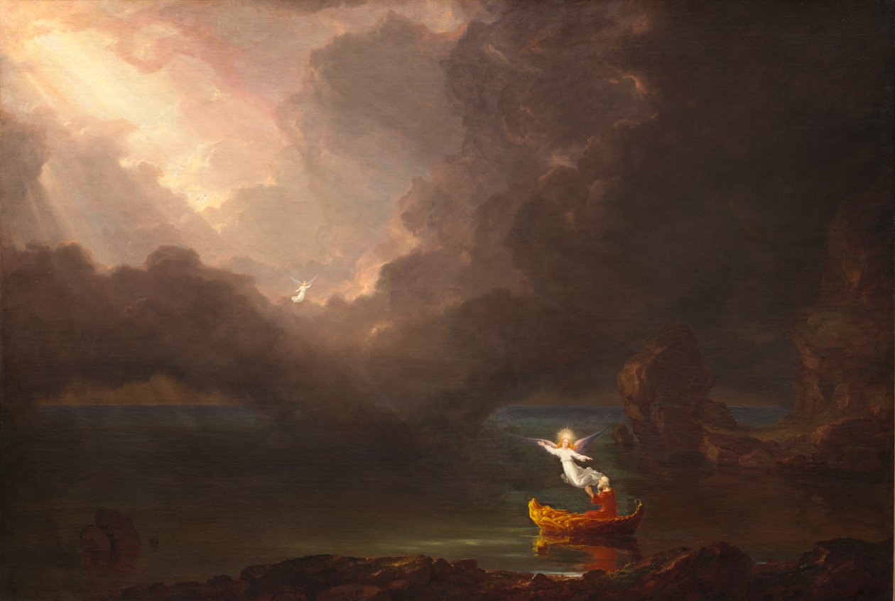 Az élet útja: Öregkor alkotó: Thomas Cole