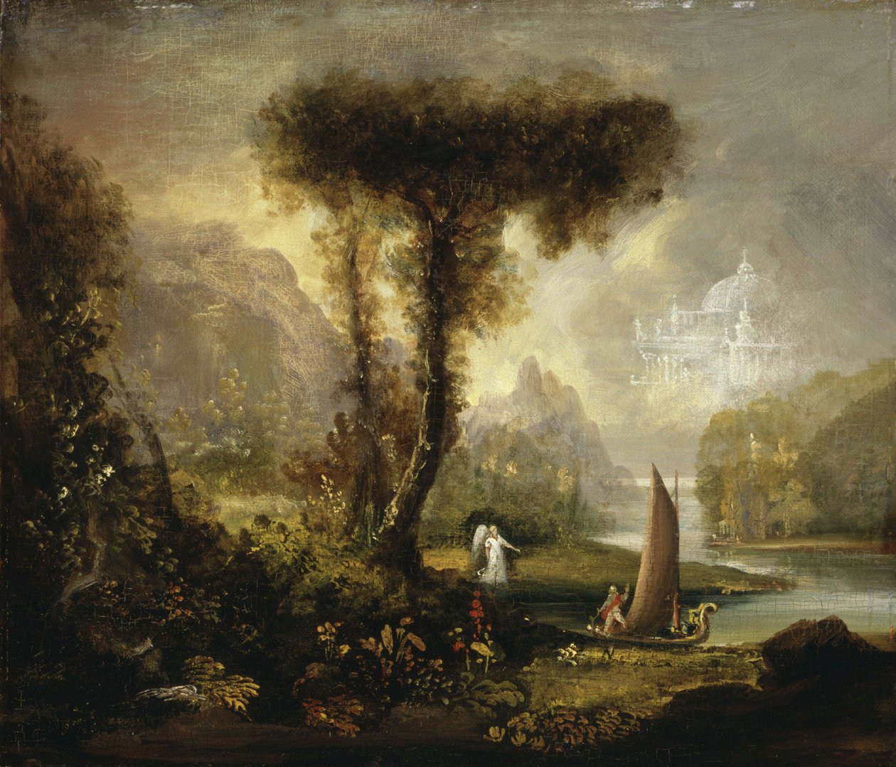 Az élet útja: Ifjúság (tanulmány) alkotó: Thomas Cole