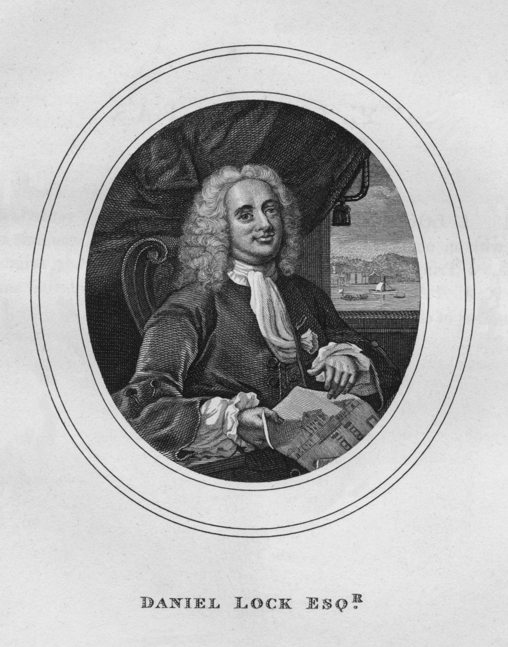 Daniel Lock, Esq., 1808, 1827. alkotó: Thomas Cook