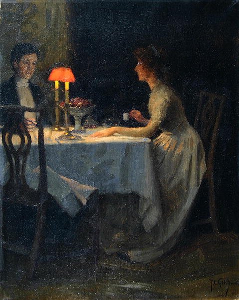 "Volt az idő" alkotó: Thomas Cooper Gotch