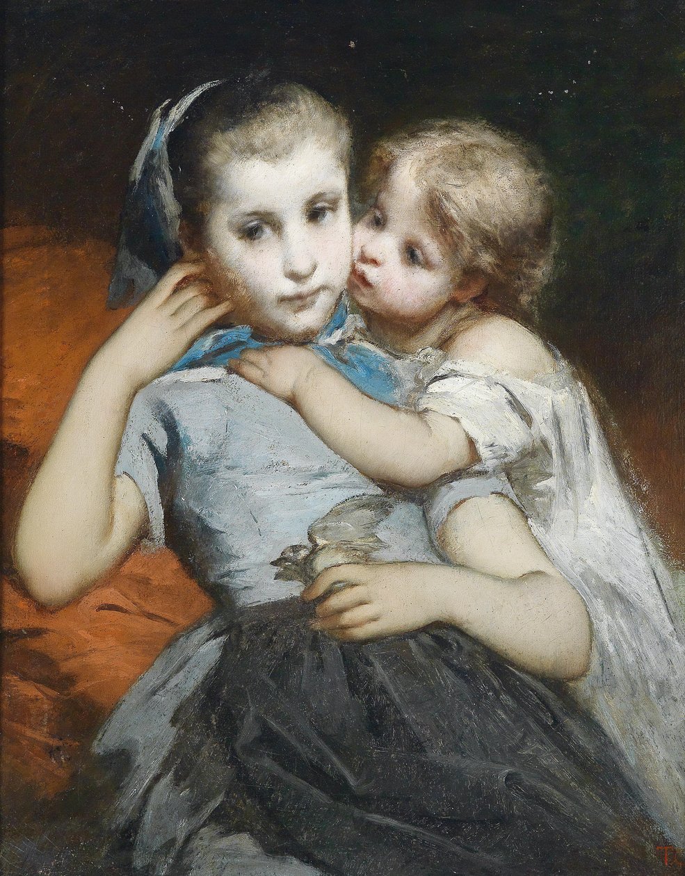 Nővérek, monogramos T.C. alkotó: Thomas Couture