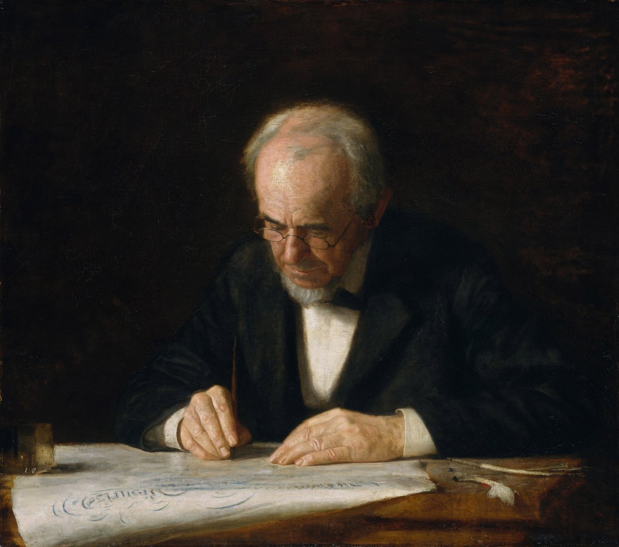 Az Írómester alkotó: Thomas Cowperthwait Eakins