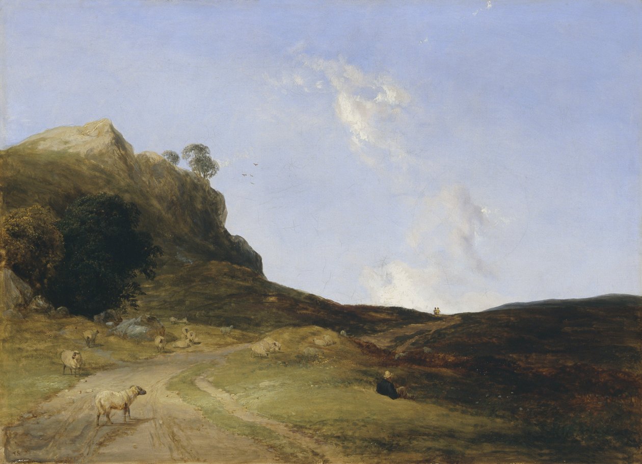 Moorland táj alkotó: Thomas Creswick