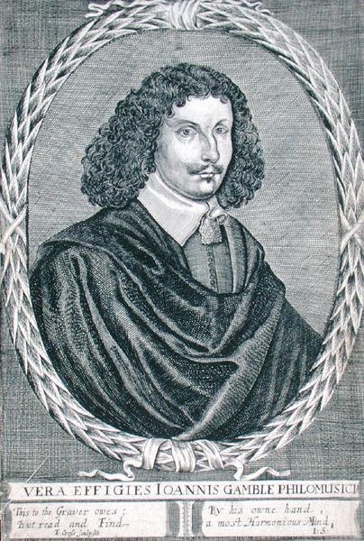 John Gamble (1630-87 körül) (metszet) alkotó: Thomas Cross