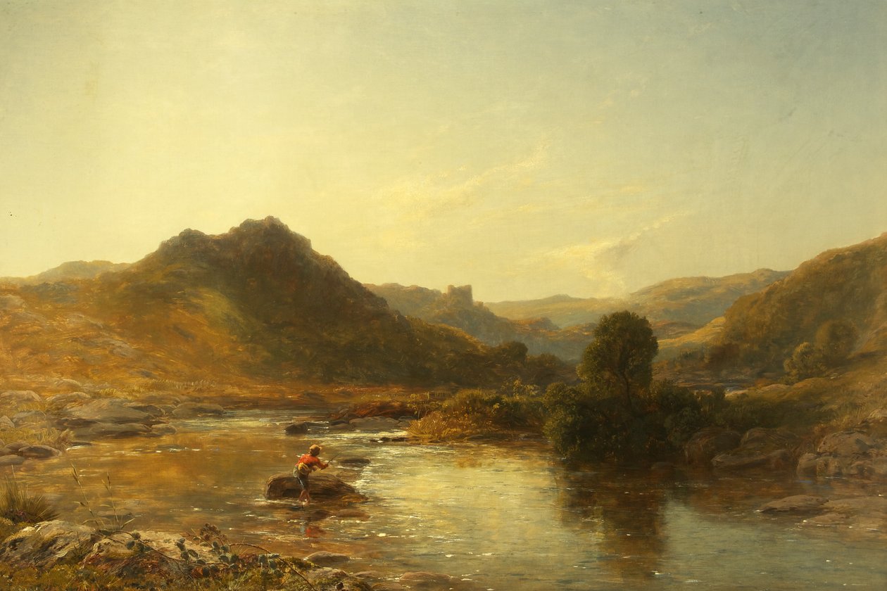 Dolwyddelan (olaj, vászon) alkotó: Thomas Danby