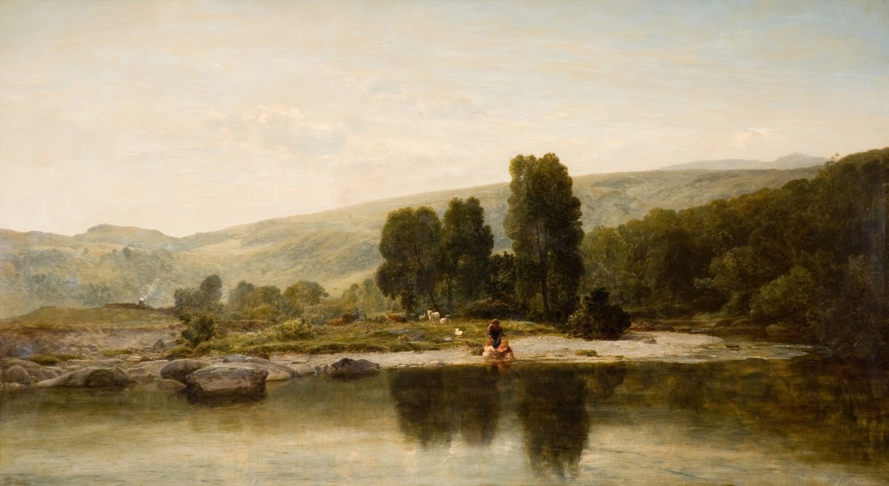 Táj, 1885. alkotó: Thomas Danby