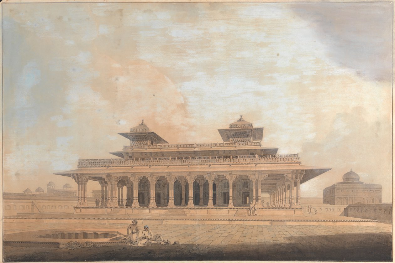 Az allahabadi palota része alkotó: Thomas Daniell