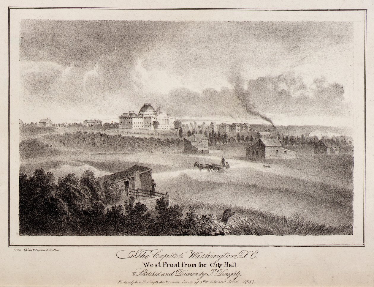 A Capitolium. Washington, D.C. alkotó: Thomas Doughty