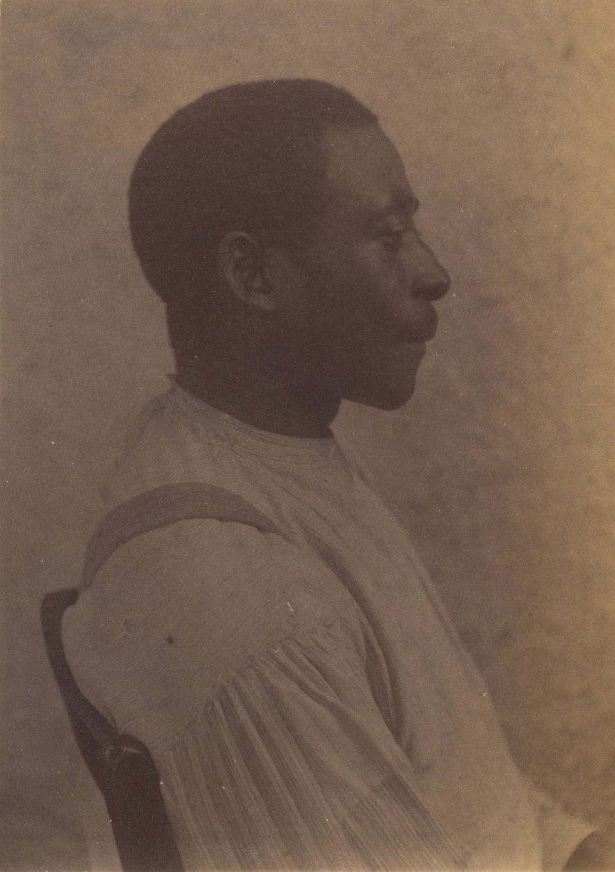 afro-amerikai férfi, kb. 1884. alkotó: Thomas Eakins