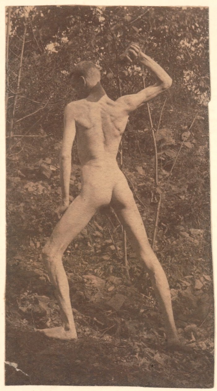 Szikladobó, c. 1883. alkotó: Thomas Eakins