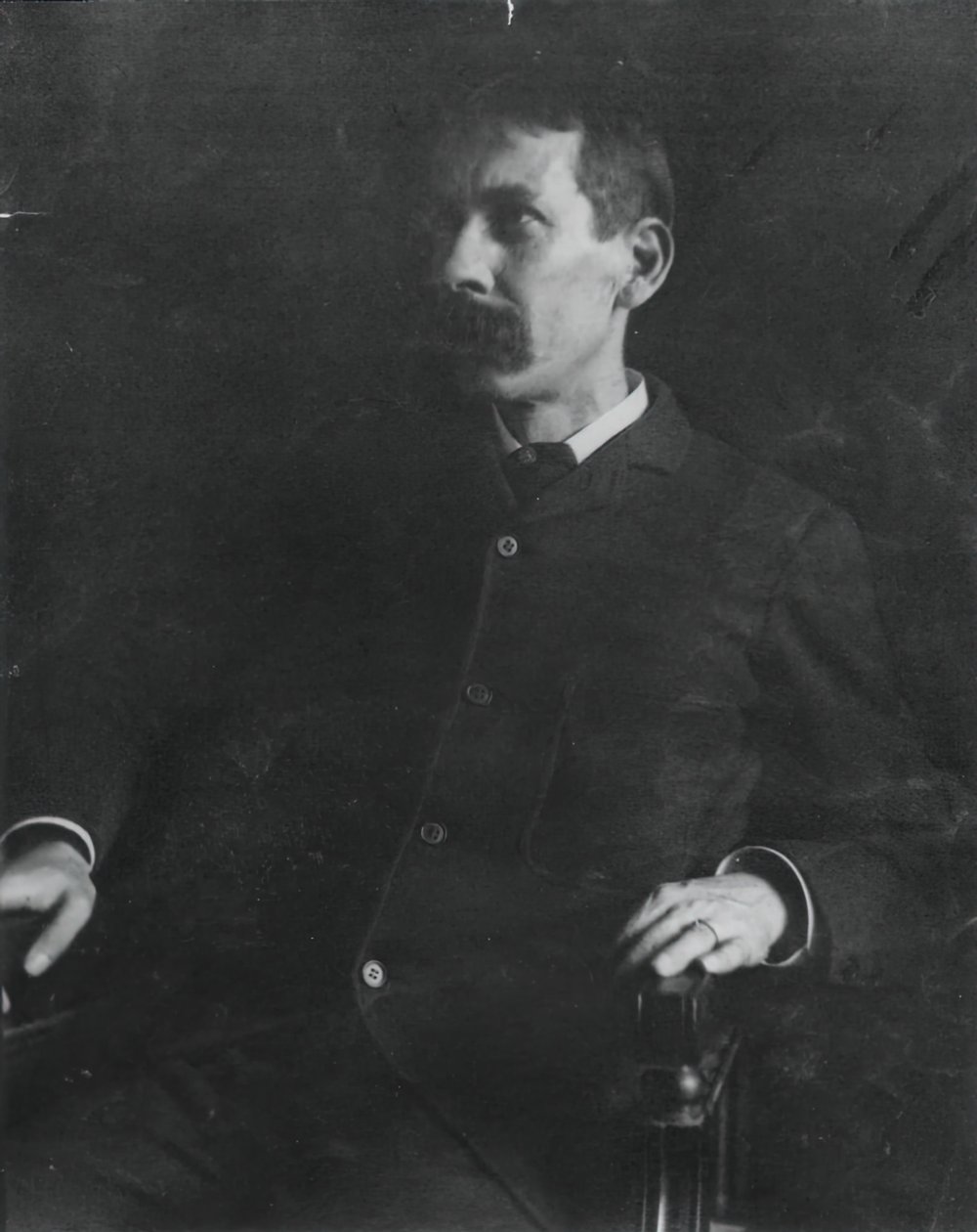 Talcott Williams, c. 1886-1892. alkotó: Thomas Eakins