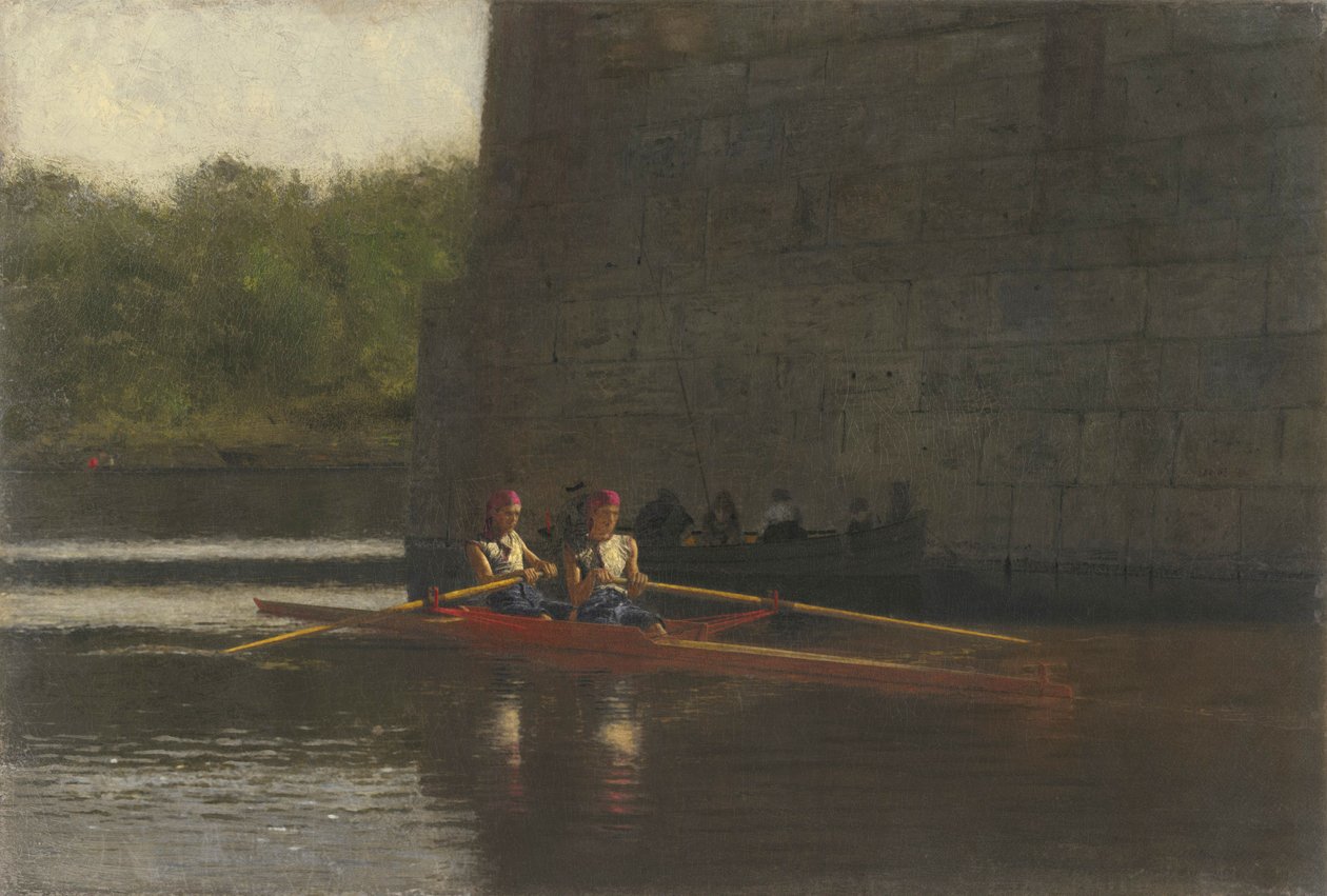 Az evezősök, 1874 alkotó: Thomas Eakins
