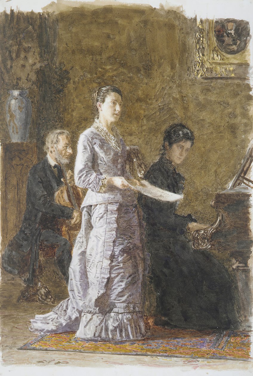 A szánalmas dal, 1881. alkotó: Thomas Eakins