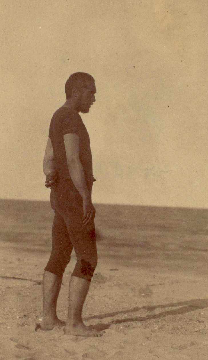Thomas Eakins fürdőruhában, 1884 alkotó: Thomas Eakins