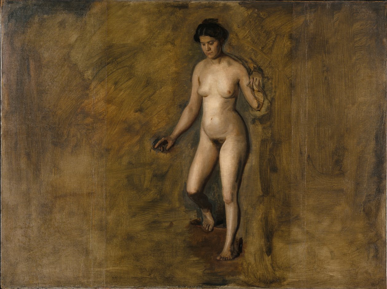 William Rush modellje, 1908. alkotó: Thomas Eakins