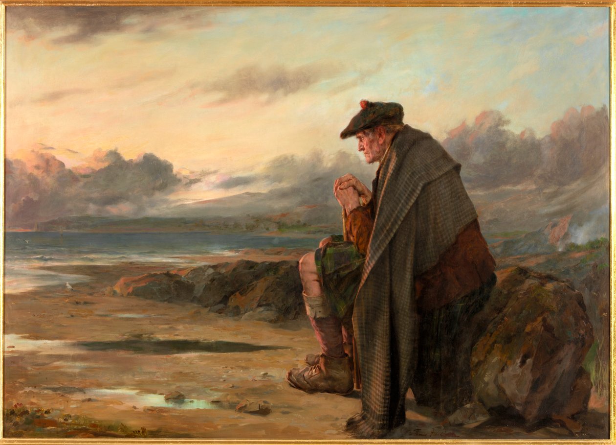 Ó, miért hagytam el Hame-emet, 1886 alkotó: Thomas Faed