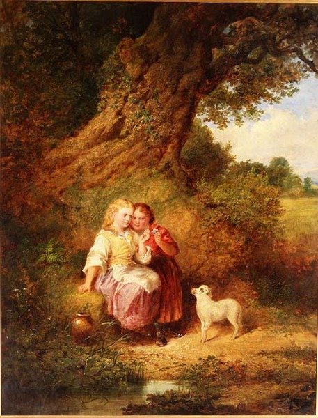 A kedvtelésből tartott bárány alkotó: Thomas Faed