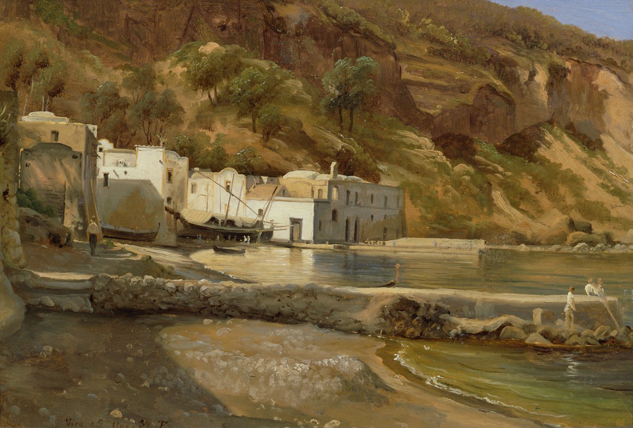 Vicoból Napoli mellett alkotó: Thomas Fearnley