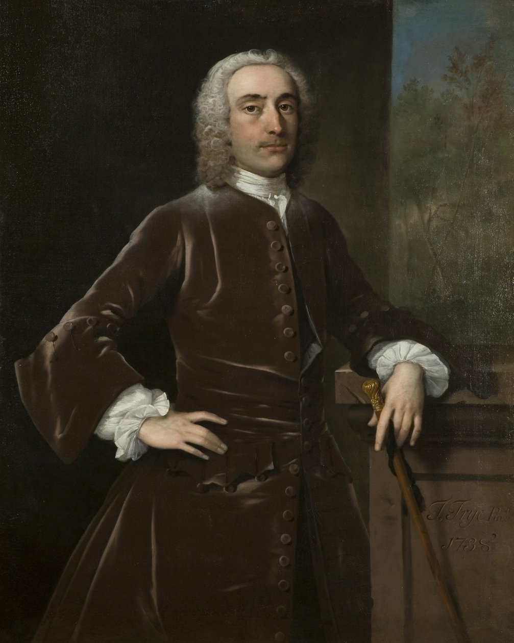 Egy férfi portréja alkotó: Thomas Frye
