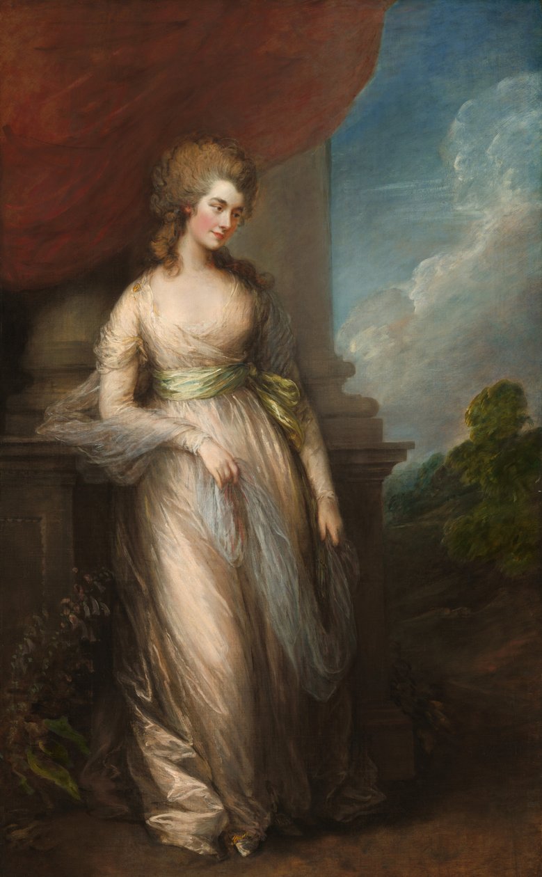 Georgiana, Devonshire hercegnője alkotó: Thomas Gainsborough