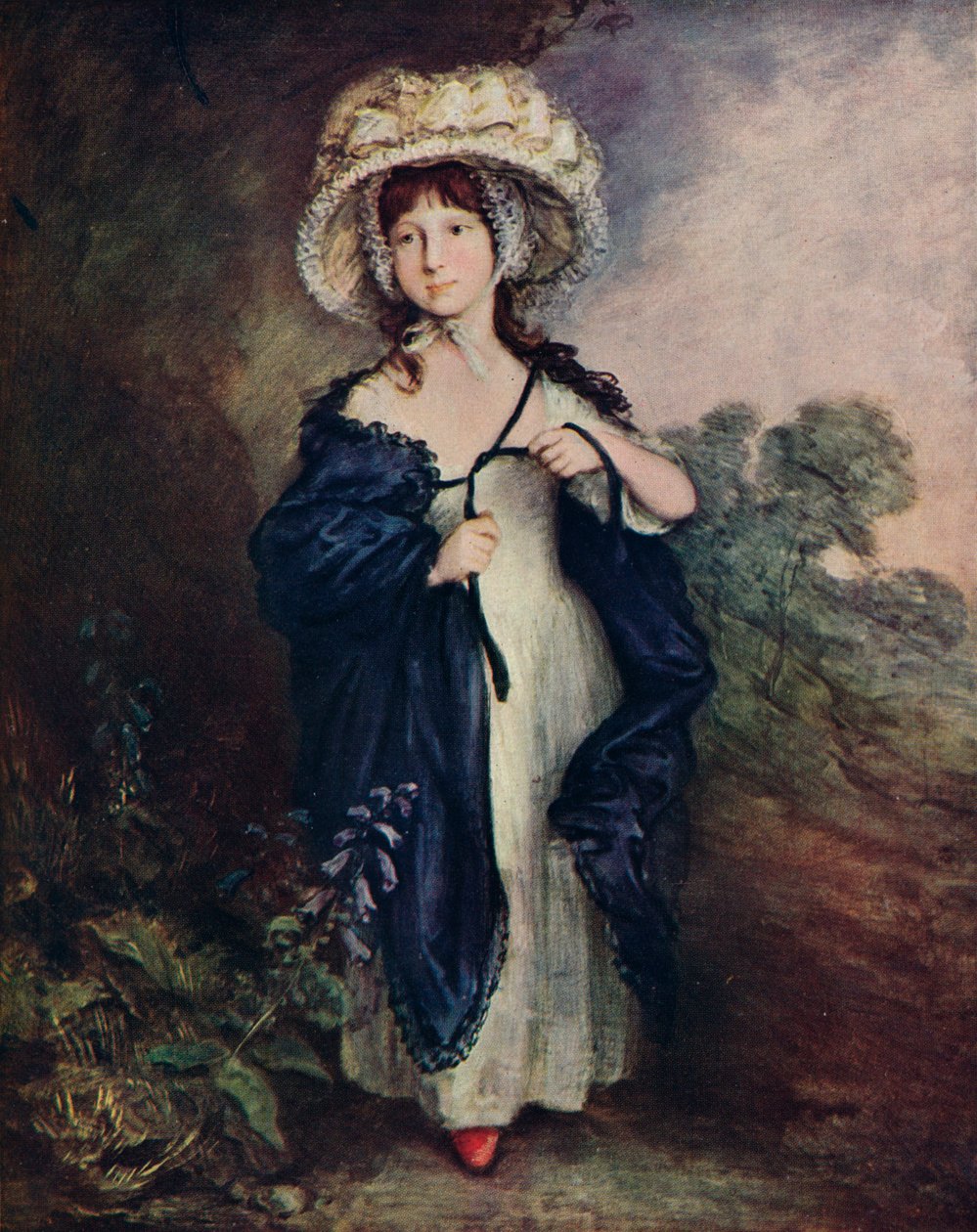 Miss Elizabeth Haverfield, 1780, 1910 alkotó: Thomas Gainsborough