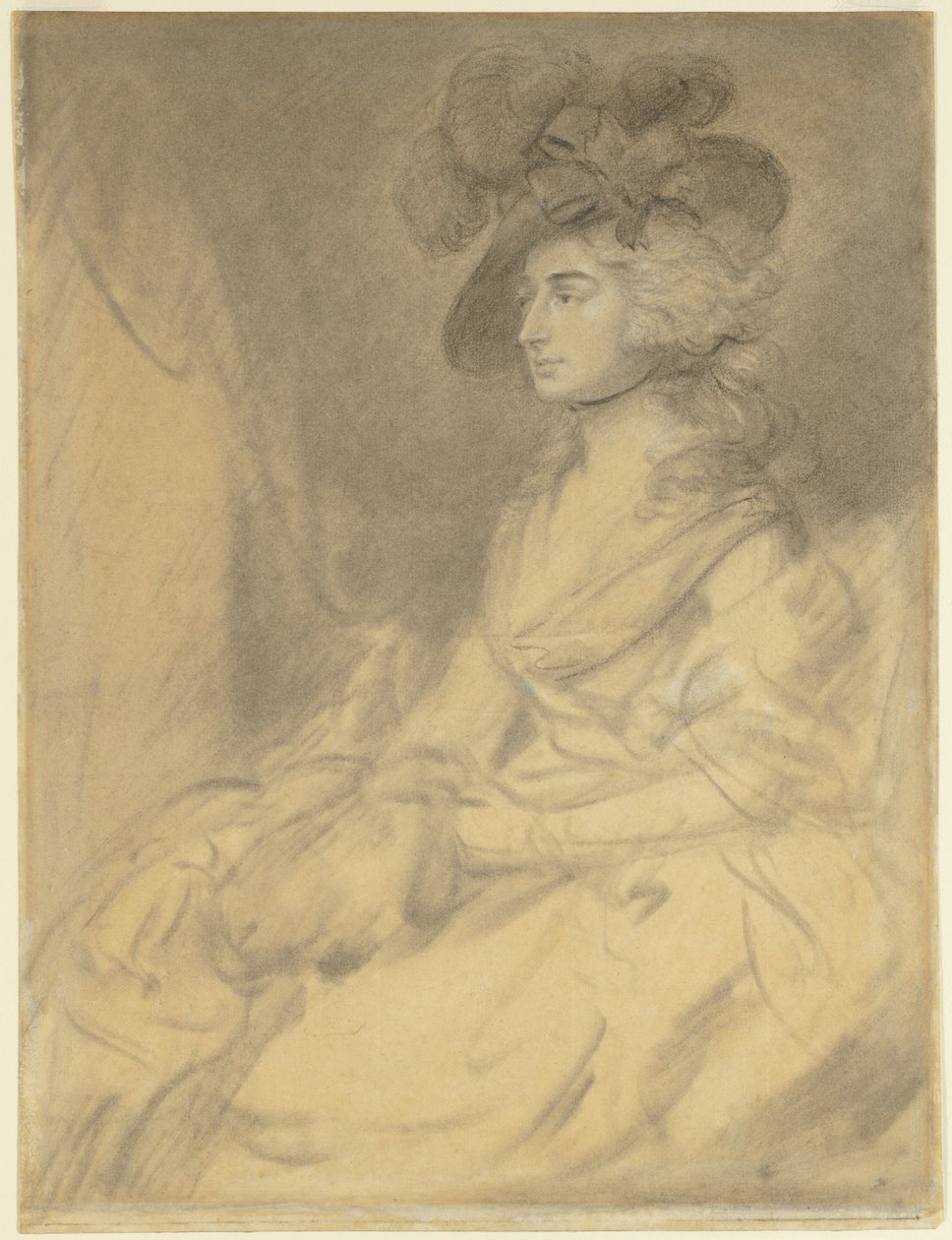 Mrs. Sarah Siddons alkotó: Thomas Gainsborough