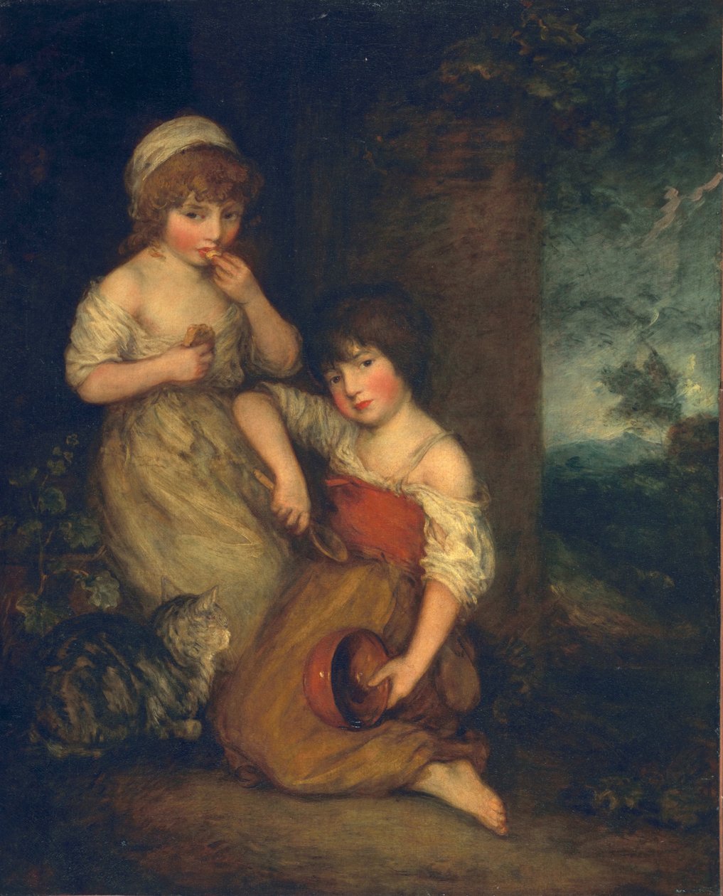 Fiatal Hobbinol és Ganderetta, 1788 körül alkotó: Thomas Gainsborough