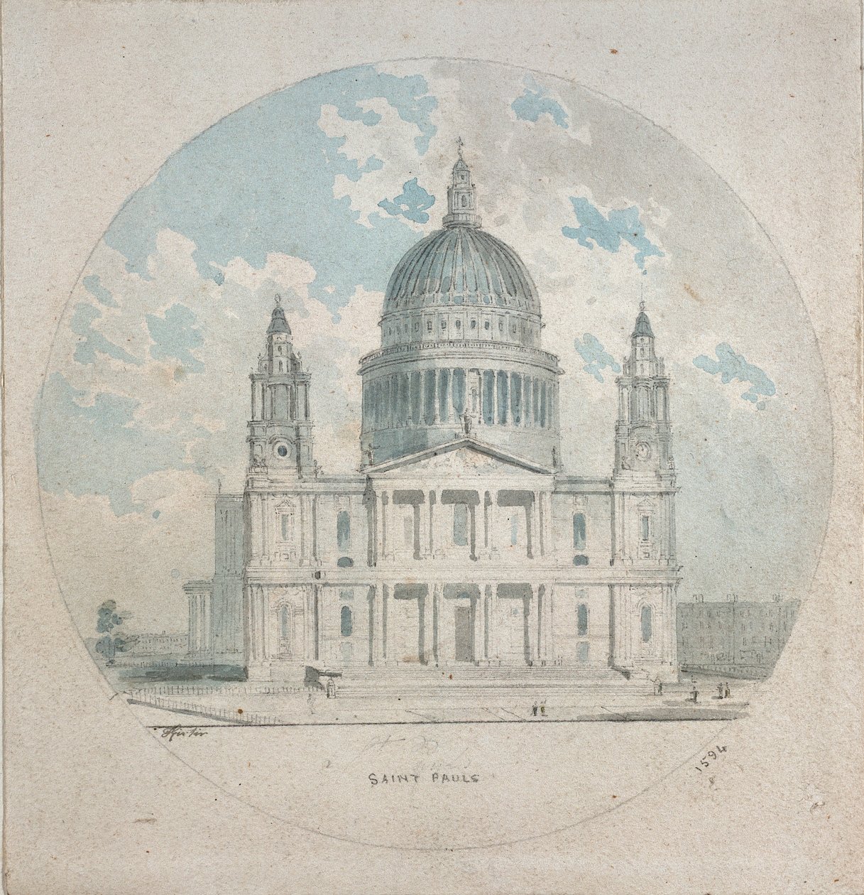 Szent Pál-székesegyház, 1790 alkotó: Thomas Girtin