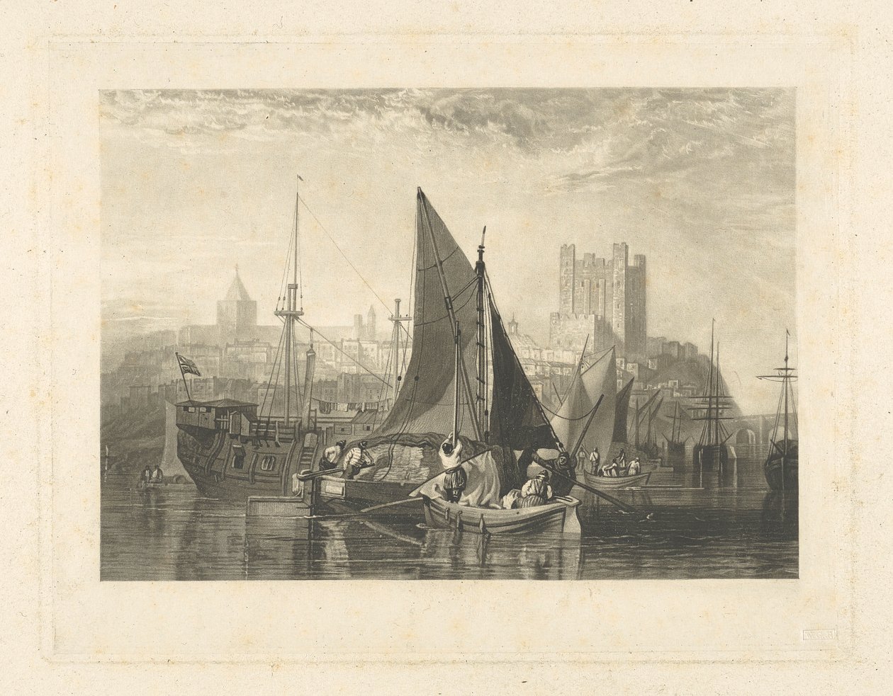 Rochester, a Medway folyón alkotó: Thomas Goff Lupton