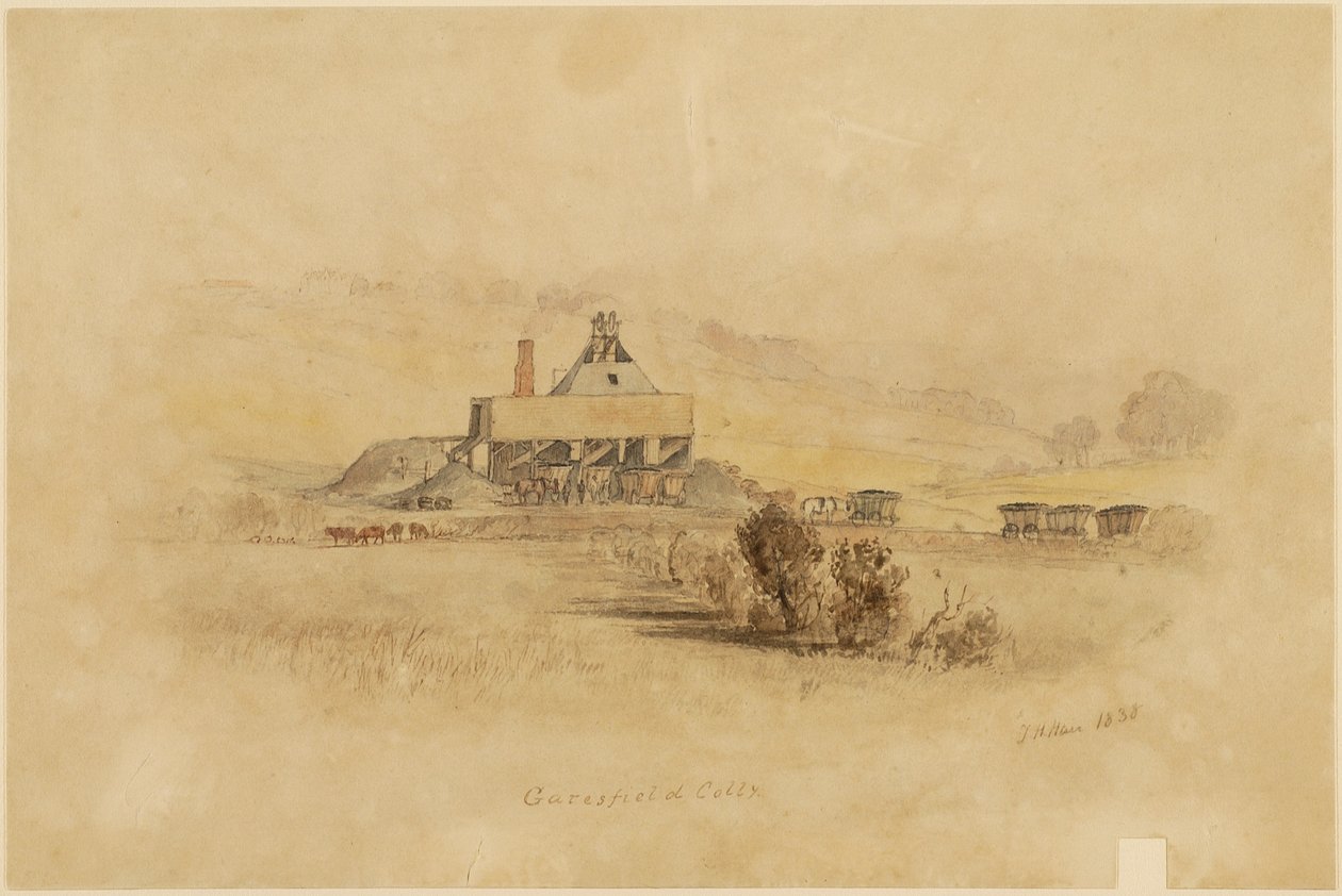 Garesfield Colliery alkotó: Thomas H. Hair